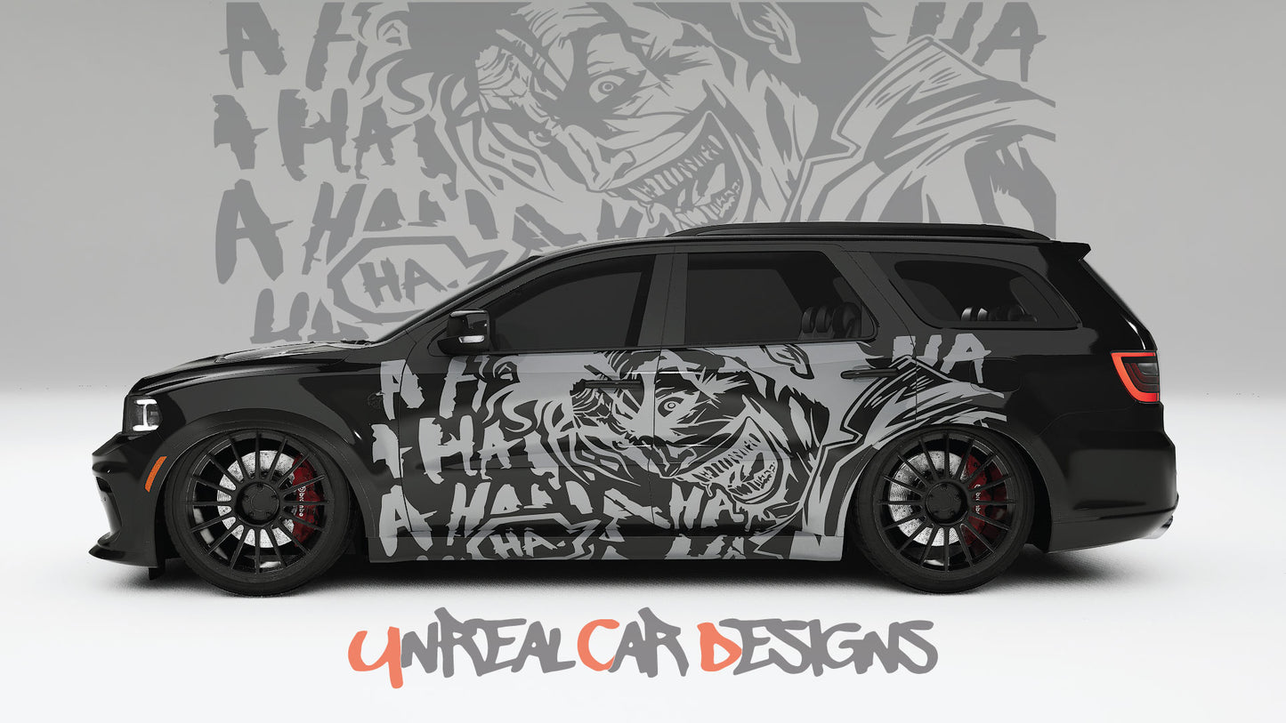 Joker HAHA Universal car Big Side Graphics, Decals and Stickers.