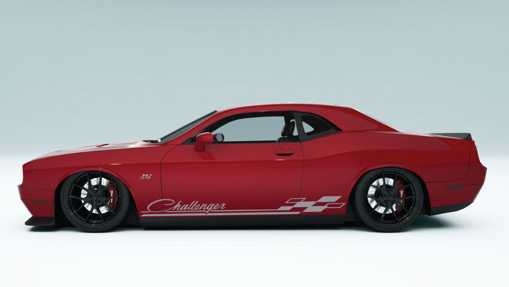Rocker Panel Racing Stripes for Dodge Challenger