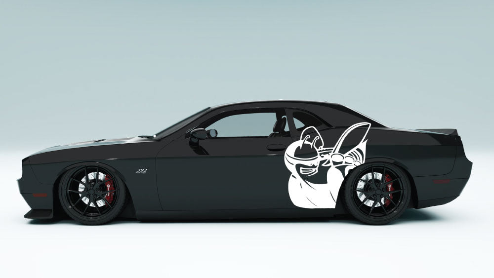 Scat Pack Bee Side Decals and Graphics for Dodge Challenger