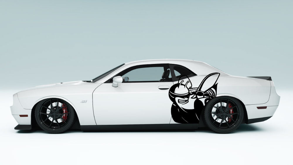 Scat Pack Bee Side Decals and Graphics for Dodge Challenger