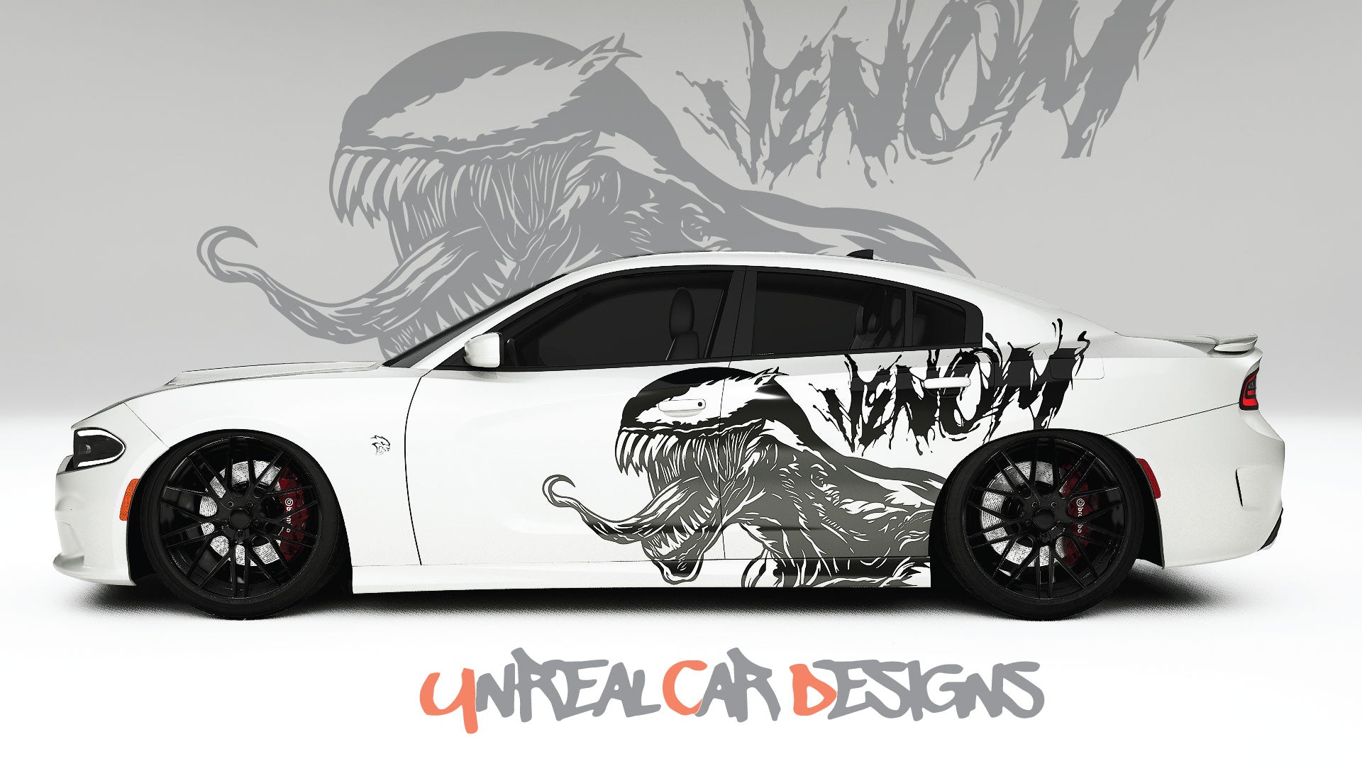 Venom Universal car Big Side Graphics Decals and Stickers
