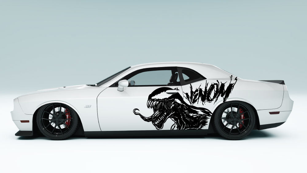 Venom Strike Side Graphics and Decals – XL Universal Fit black