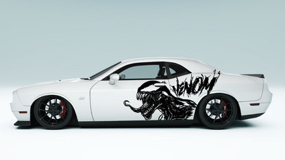 Venom Strike Side Graphics and Decals – XL Universal Fit black