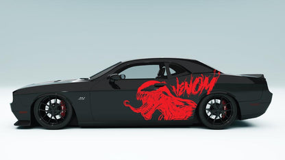 Venom Strike Side Graphics and Decals – XL Universal Fit red