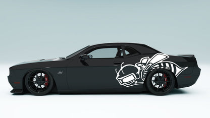 Big Stinger Bee side Decals and Graphics for Dodge Challenger