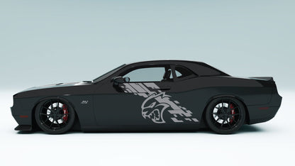 Digital Splash SRT Cat Head Decals and Graphics for Dodge Challenger