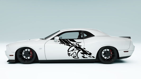 Digital Splash SRT Cat Head Decals and Graphics for Dodge Challenger