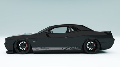 Dodge Challenger Rocker Panel Stripes, Decals, Stickers & Graphics.