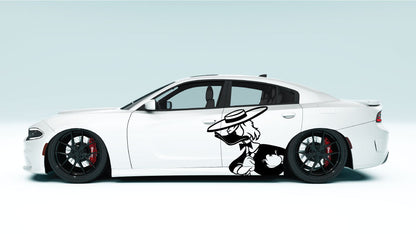 Donald Drift XL Side Graphics – Universal Fit colour black