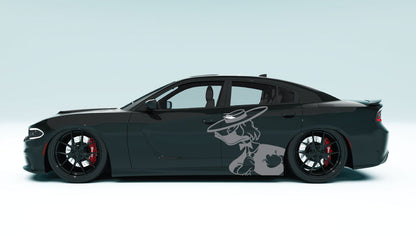 Donald Drift XL Side Graphics – Universal Fit colour gray