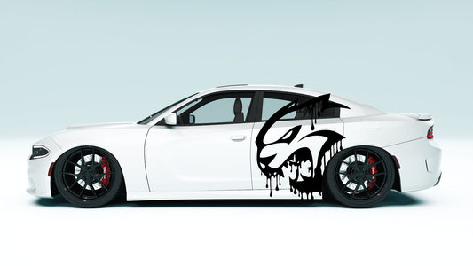 Drippy Cat XXL Side Decals - Graphics for Dodge Charger