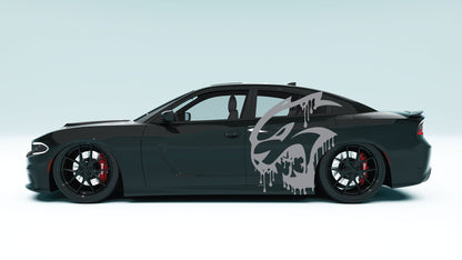 Drippy Cat XXL Side Decals - Graphics for Dodge Charger