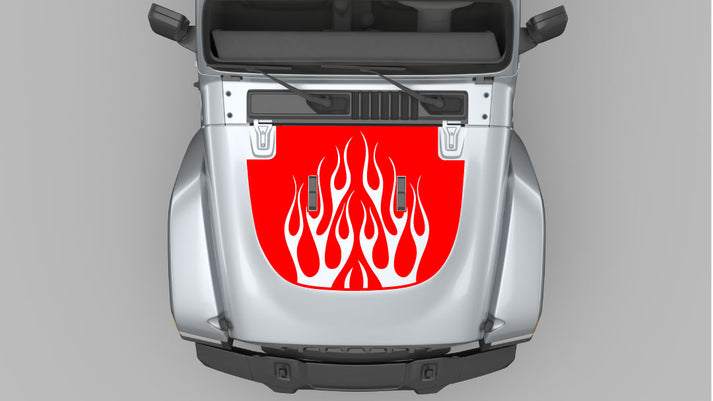 Jeep Hood Decals