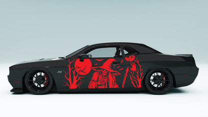 Reaper Haunt XL Side Graphics – Halloween Special Edition red