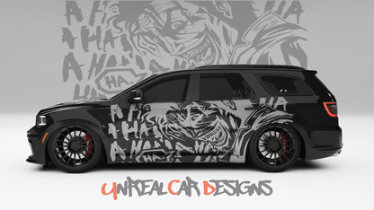 Joker HAHA Universal car Big Side Graphics, Decals and Stickers.