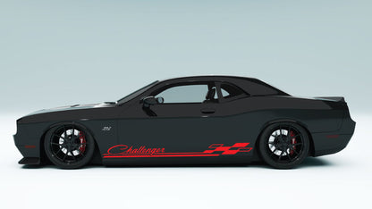 Rocker Panel Racing Stripes for Dodge Challenger