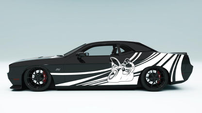 Speedline Scat Pack Bee Decals and Graphics for Dodge Challenger