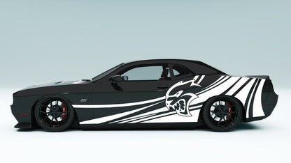 Speedline SRT Cat head Decals and Graphics for Dodge Challenger